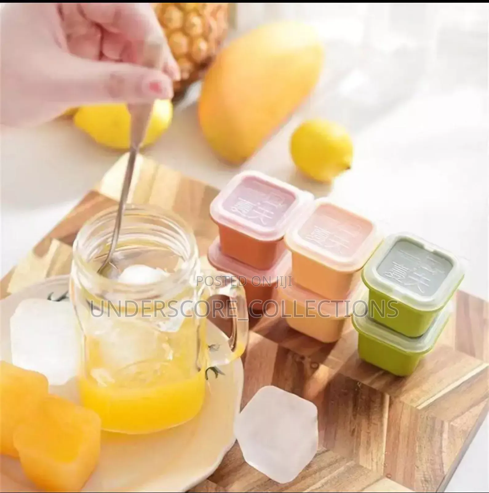 Mikinona 6pcs Ice Cube Mold Lid