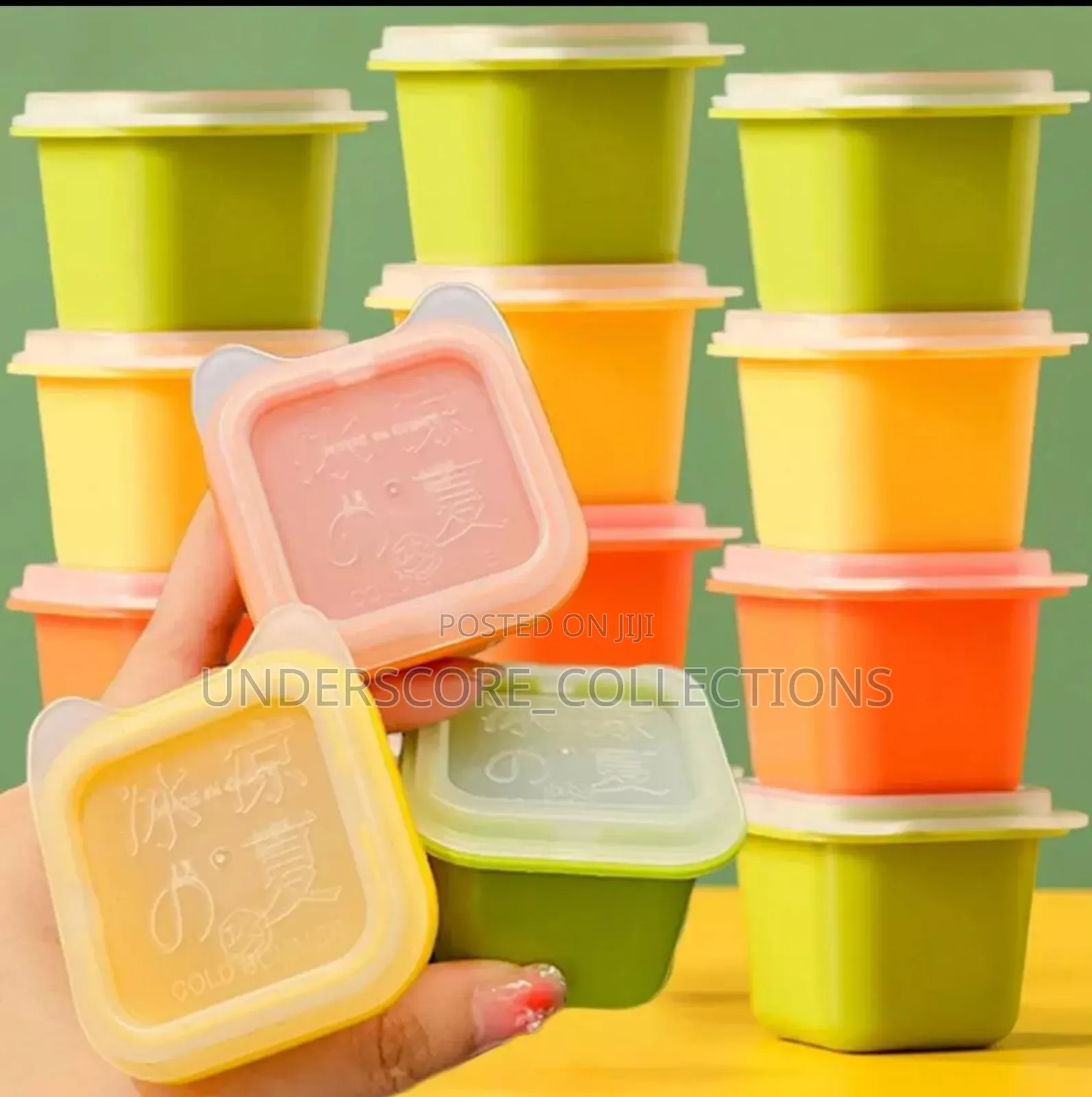 Mikinona 6pcs Ice Cube Mold Lid