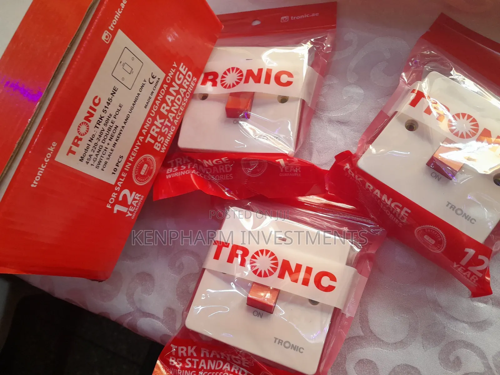Water Heater Switch, Tronic Brand, 45 Amps;Dp4501