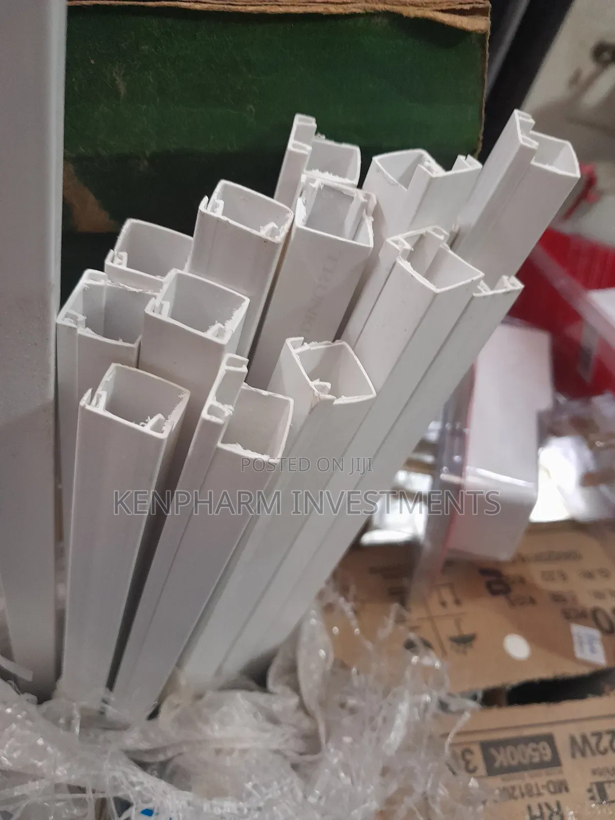 Mini Trunking Pvc; 1 Inch By 1 Inch; Pvc001