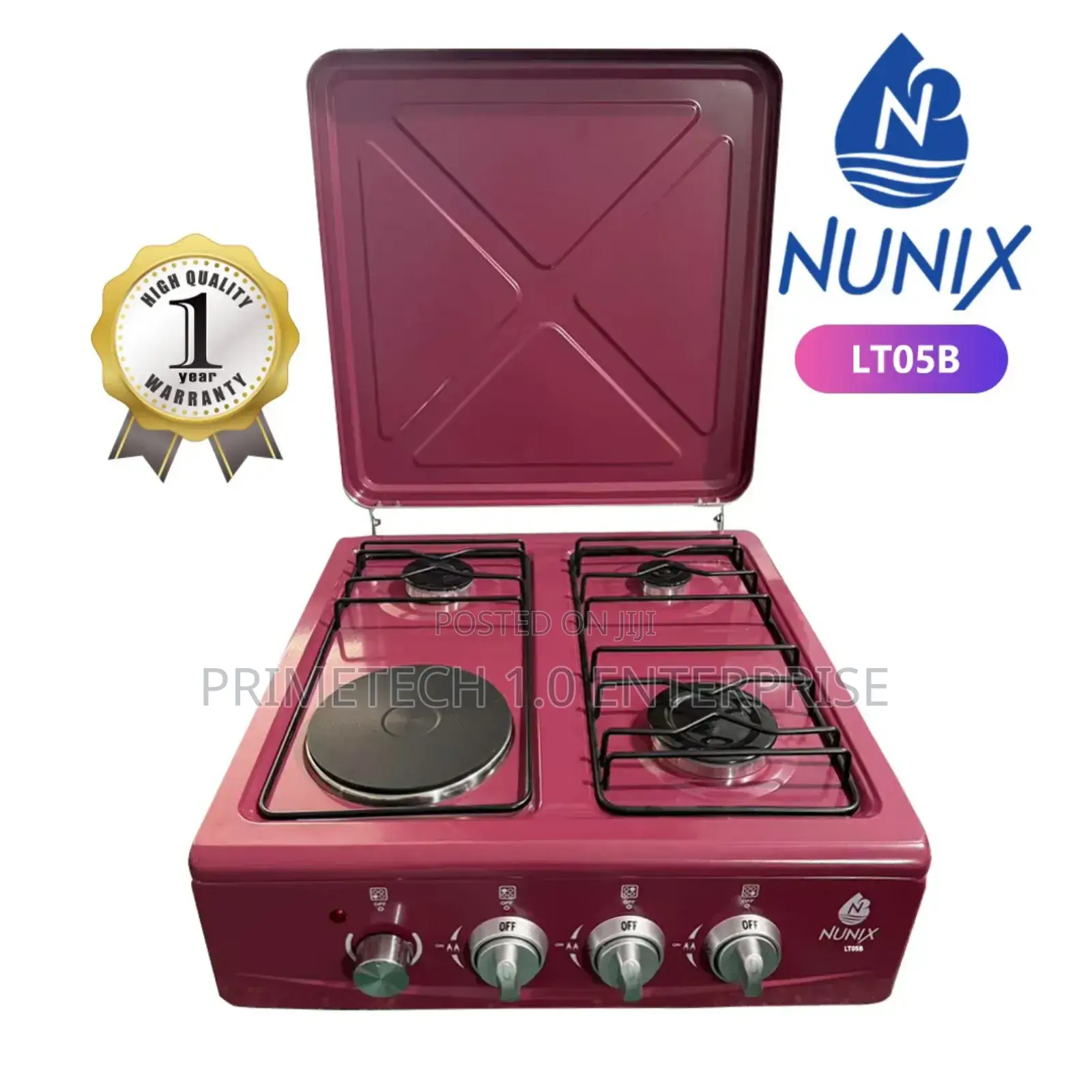 Nunix 3g+1e Table Top Cooker