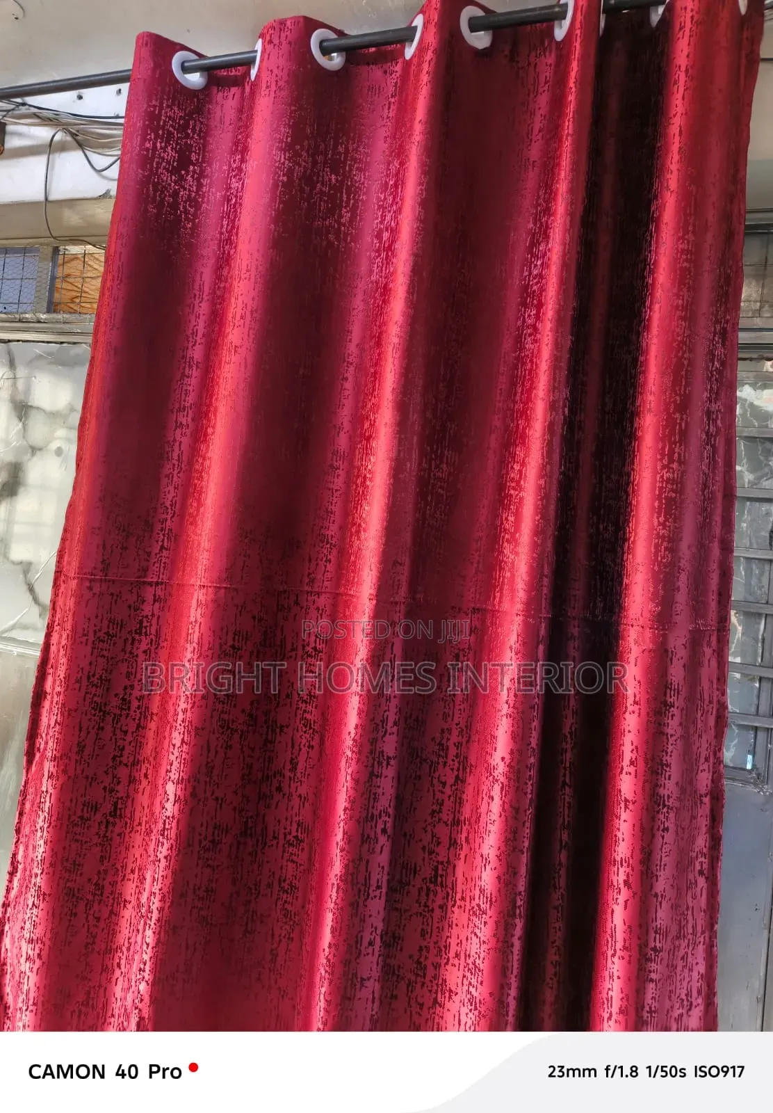 Maroon Heavy Curtain Available Price Inclusive Stitching