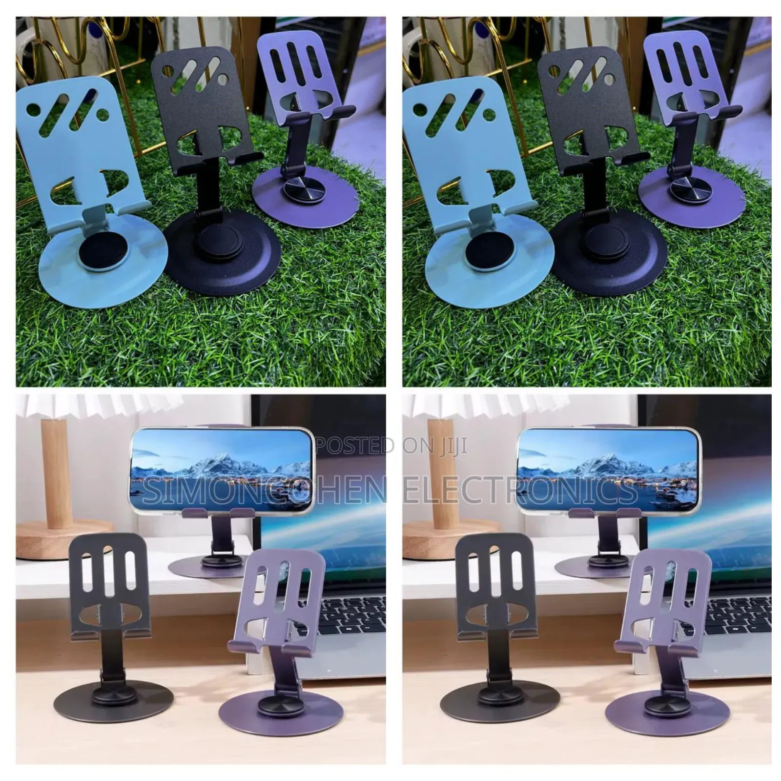 Durable Metallic Alloy Phone Holder