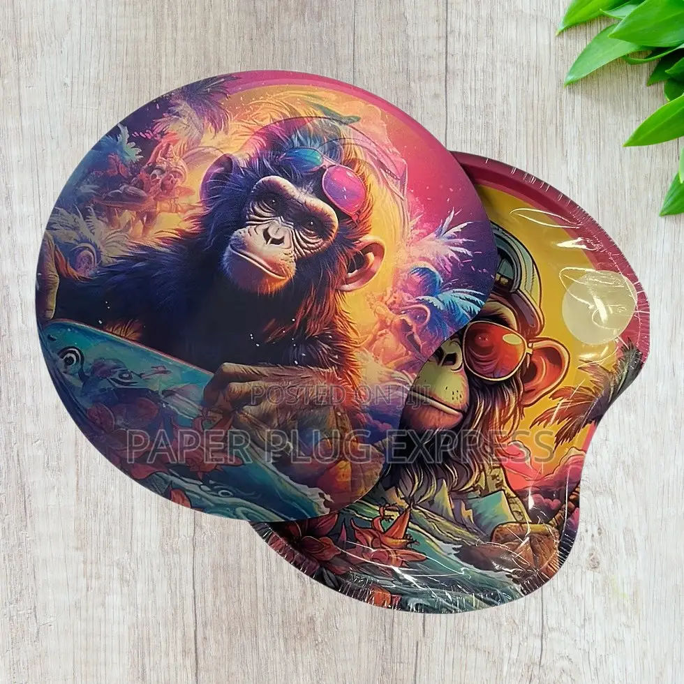 3d Holographic Rolling Tray With Magnetic Lid - Monkey
