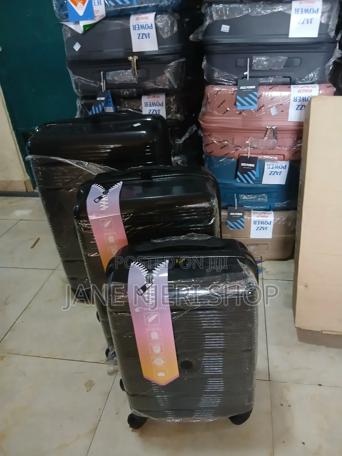3 In 1 Rubber Suitcase  Quality Unbreakable