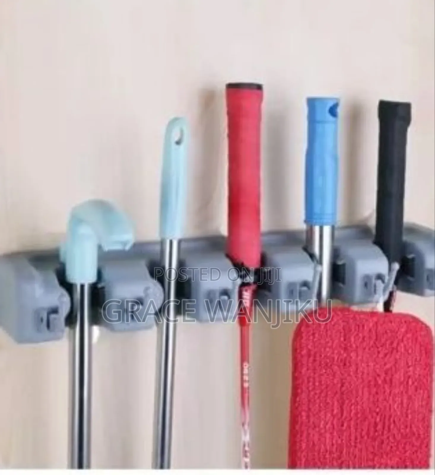 *Broom Mop Holder Tidy Organizer,