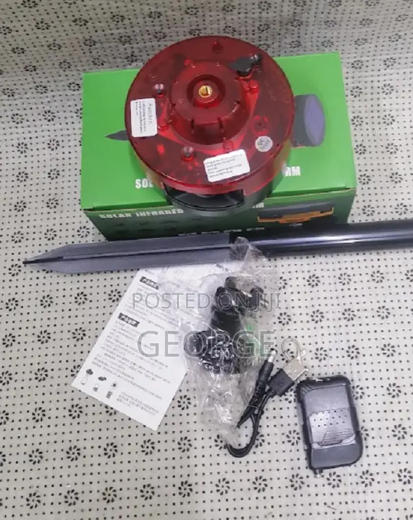 360° Motion Detector With Led Flashing Solar