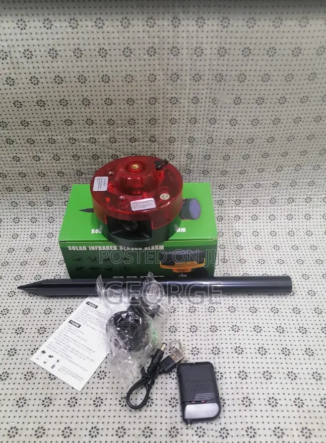 Solar Alarm //System With Pir Motion Sensor Solar Infrared
