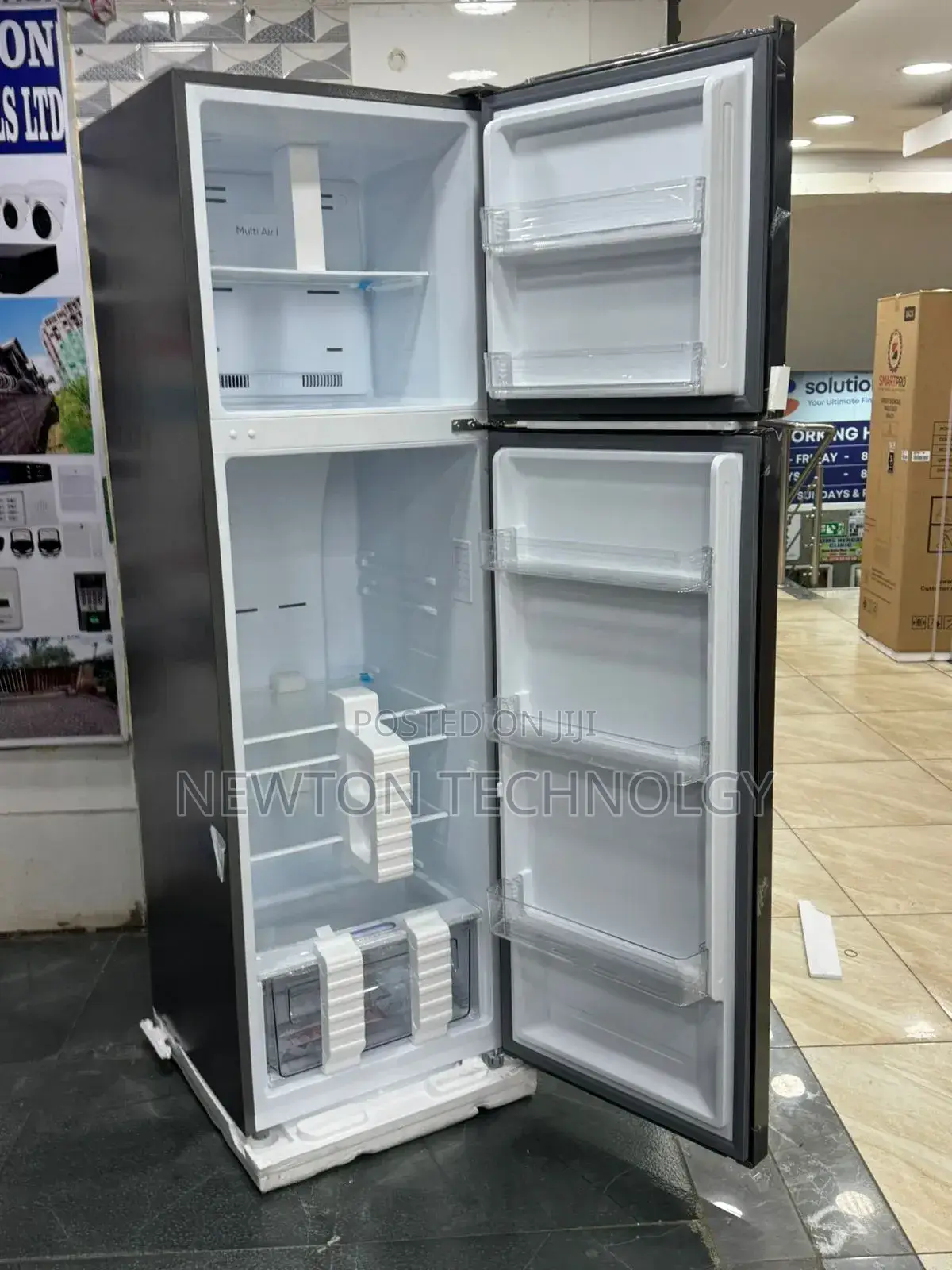 TCL P370tm 370litres Double Door Fridge