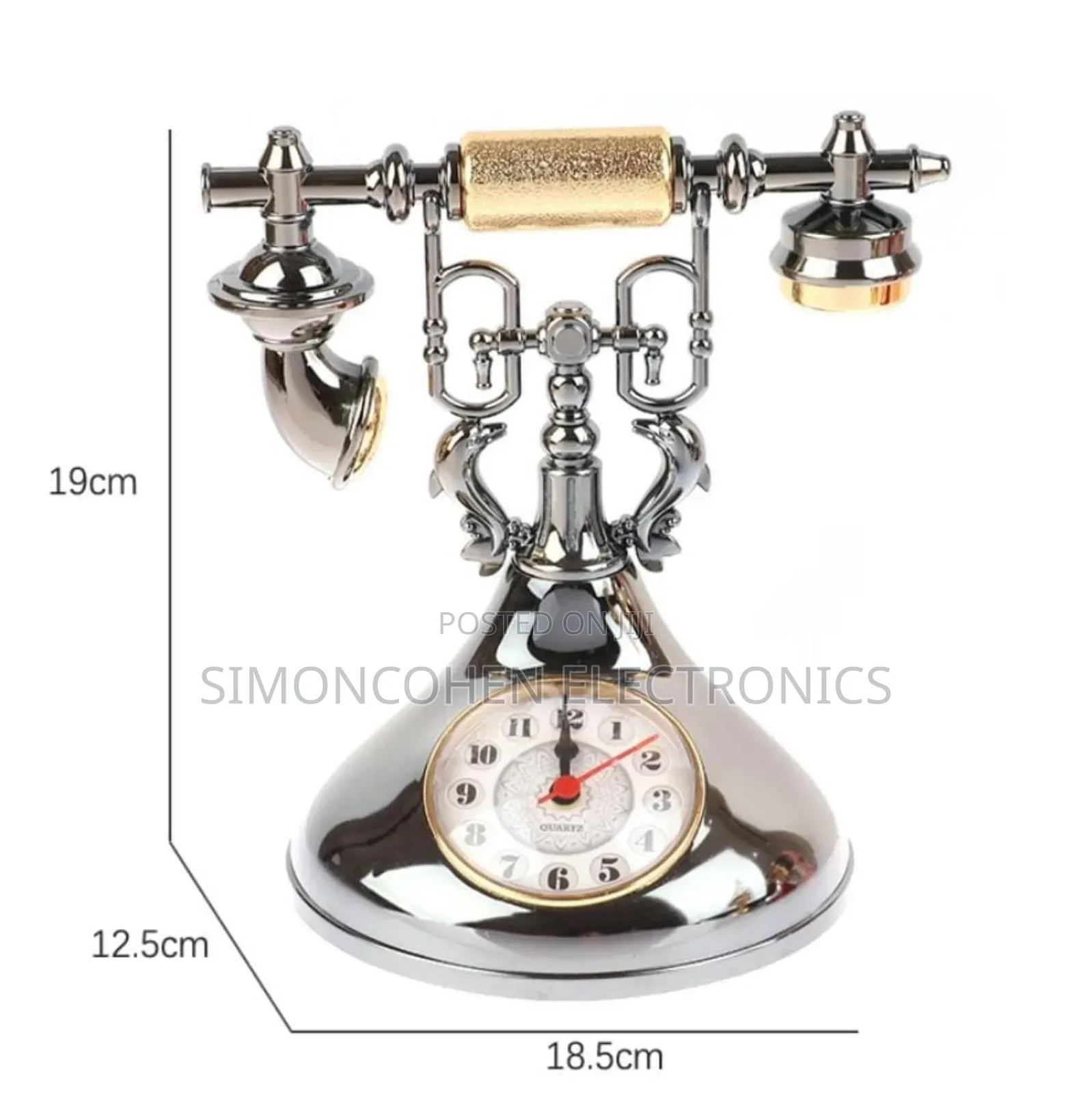 Retro Telephone Alarm Clock High Quality