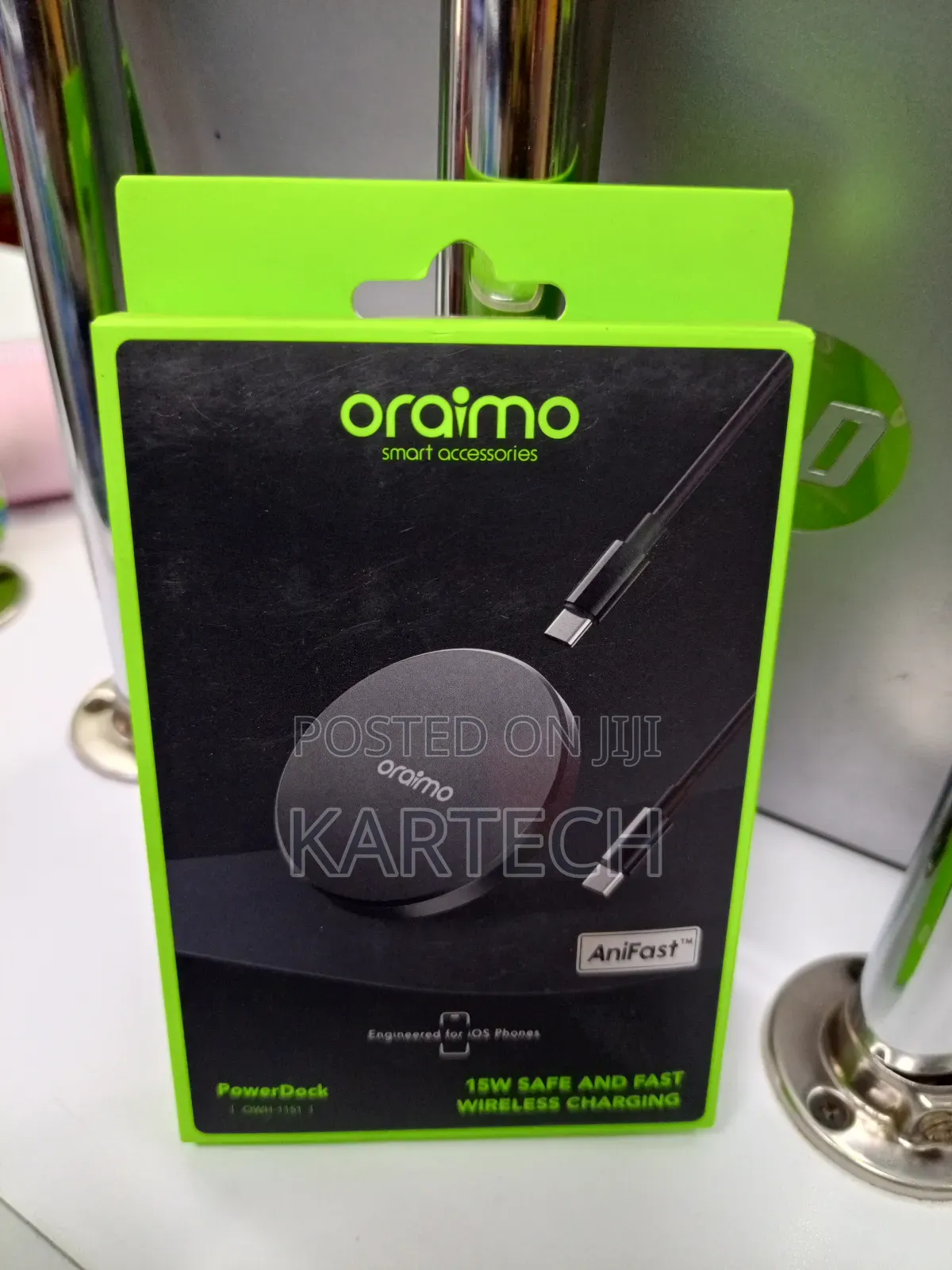 Oraimo Powerdock 15w Magnetic Wireless Pad