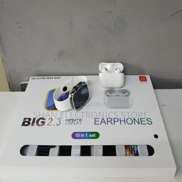 Brand New I20 Ultra Max Suit 10 in 1 Set Smartwatch