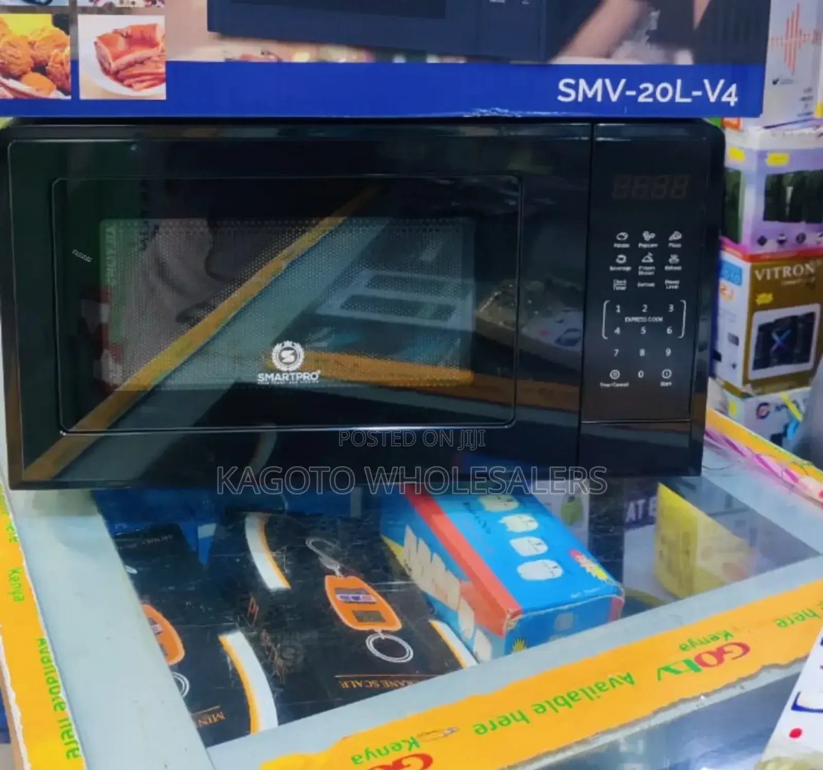 20 Litres Smart Pro Digital Microwave SMV- V4* (Black)
