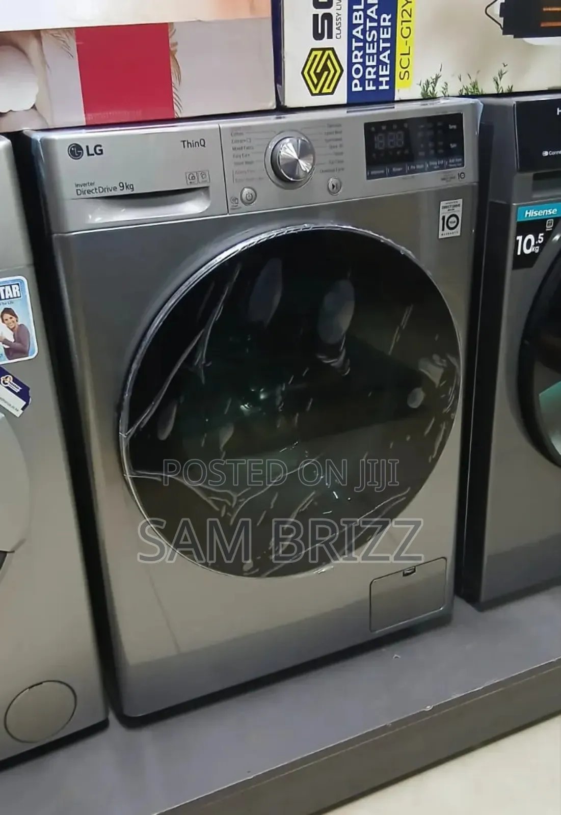 Lg 9kgs Washing Machine Wash and Dry