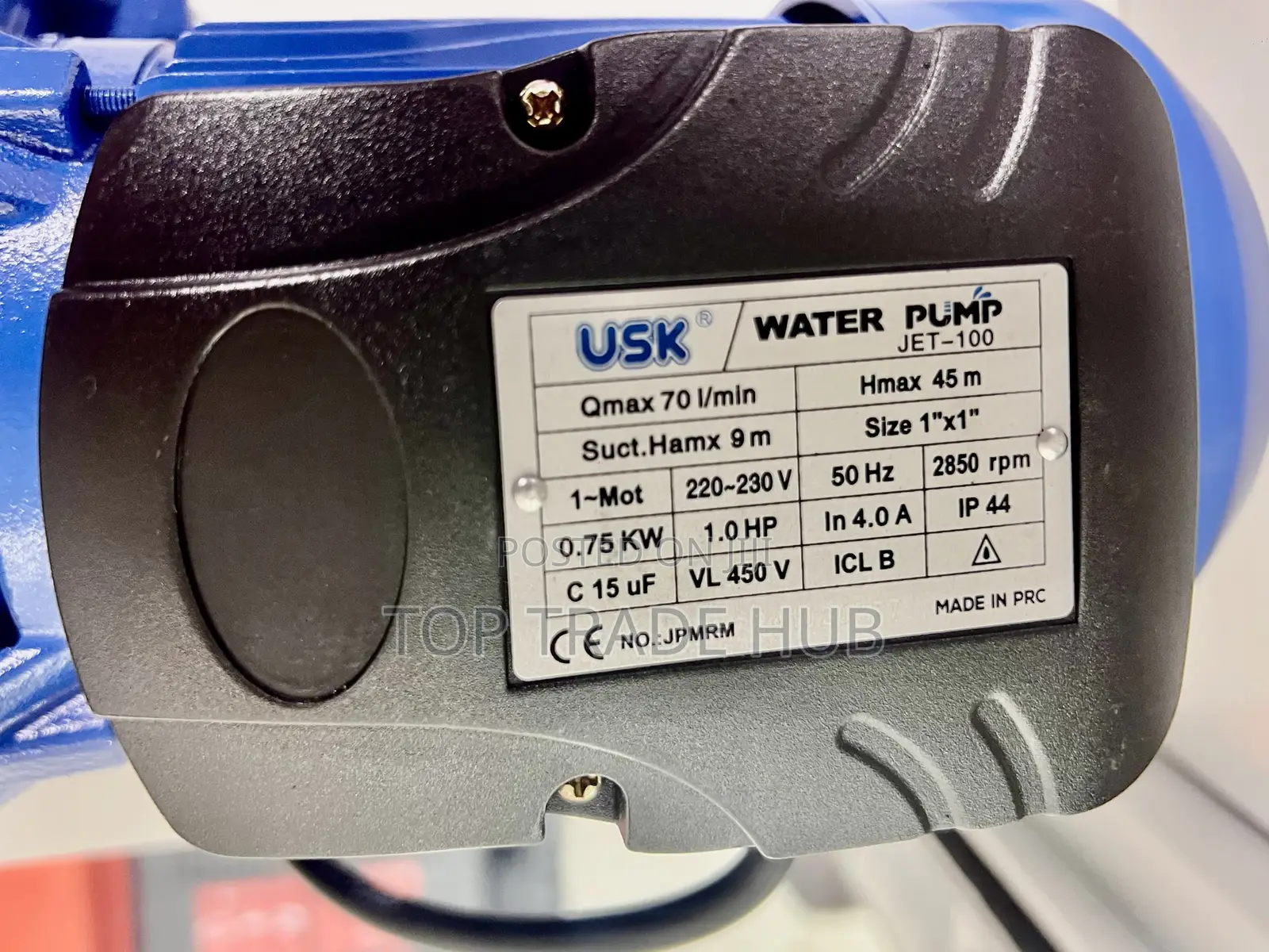 Usk Jet Booster Water Pump 1hp 45m Head