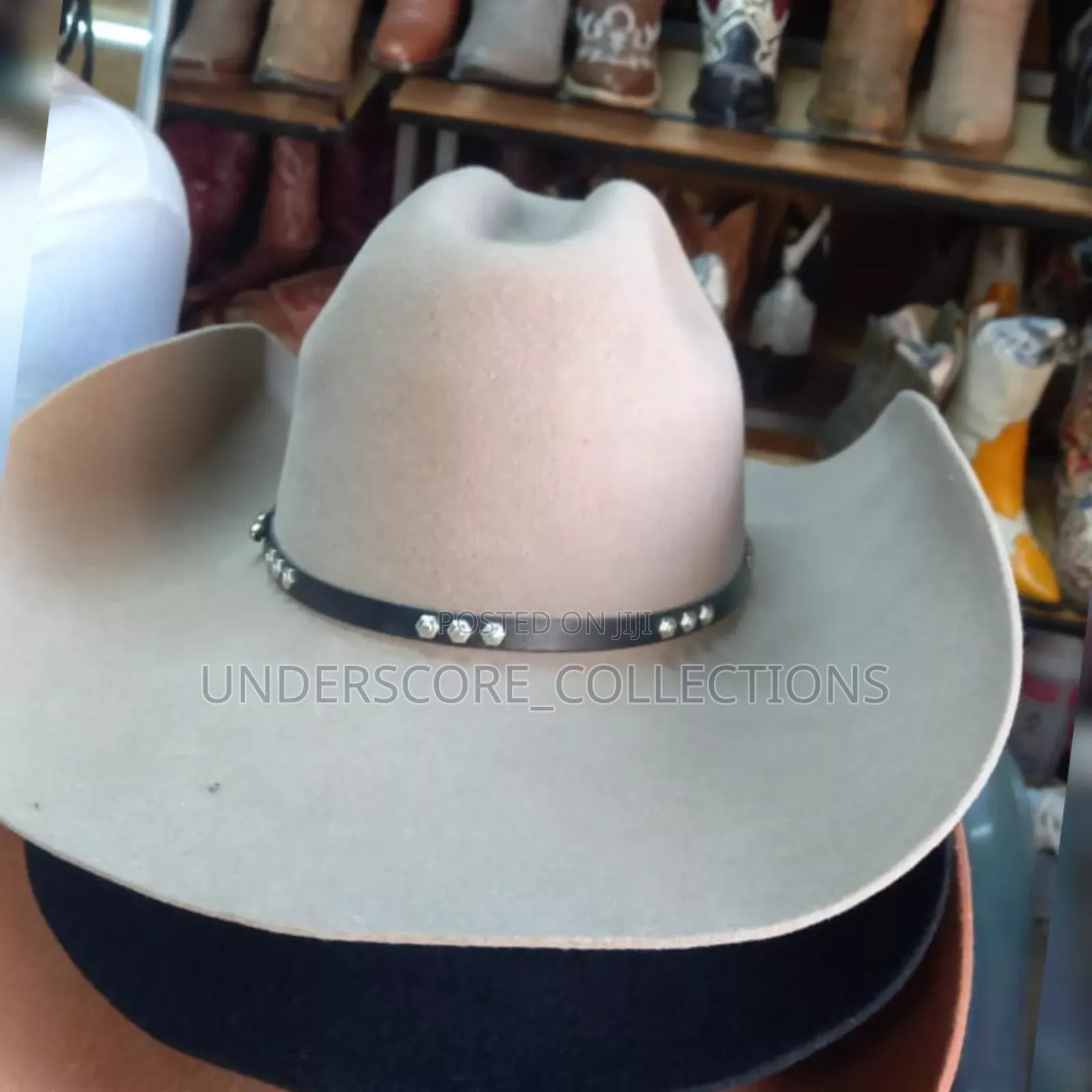 Beige Cowboy Hat