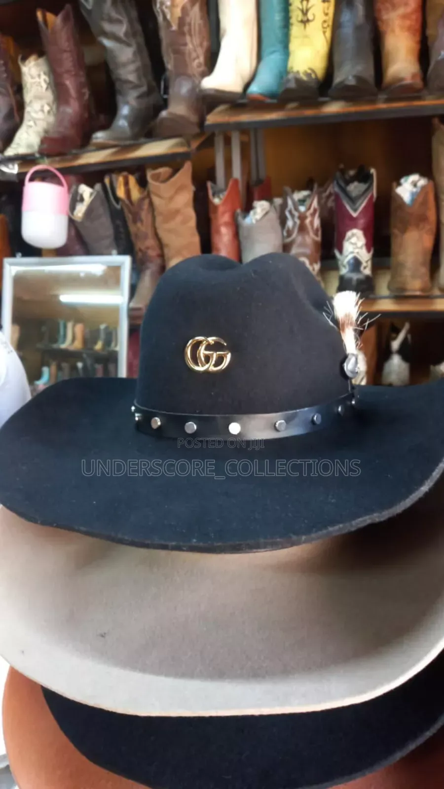 Pure Leather Cowboy Hats