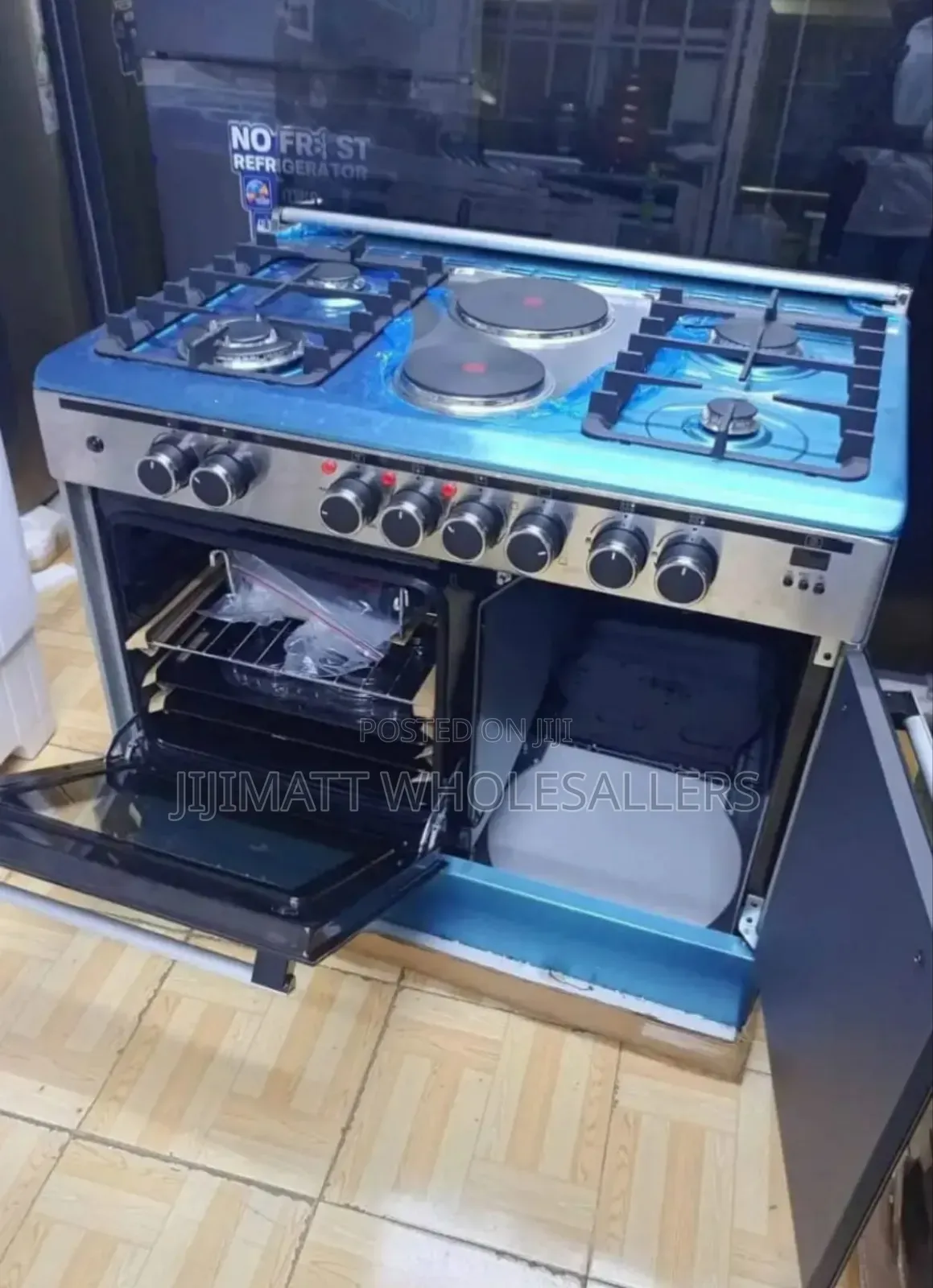 60*90 Haier 4+2 Standing Cooker With Electric Oven