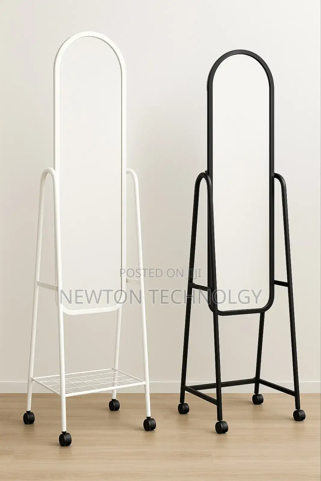 Dressing Mirror 36cm With Wheels