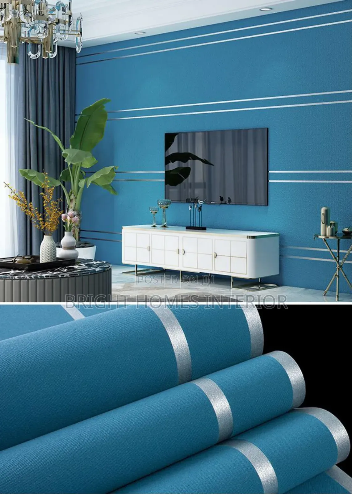 Wallpaper Blue Lines Wallpaper