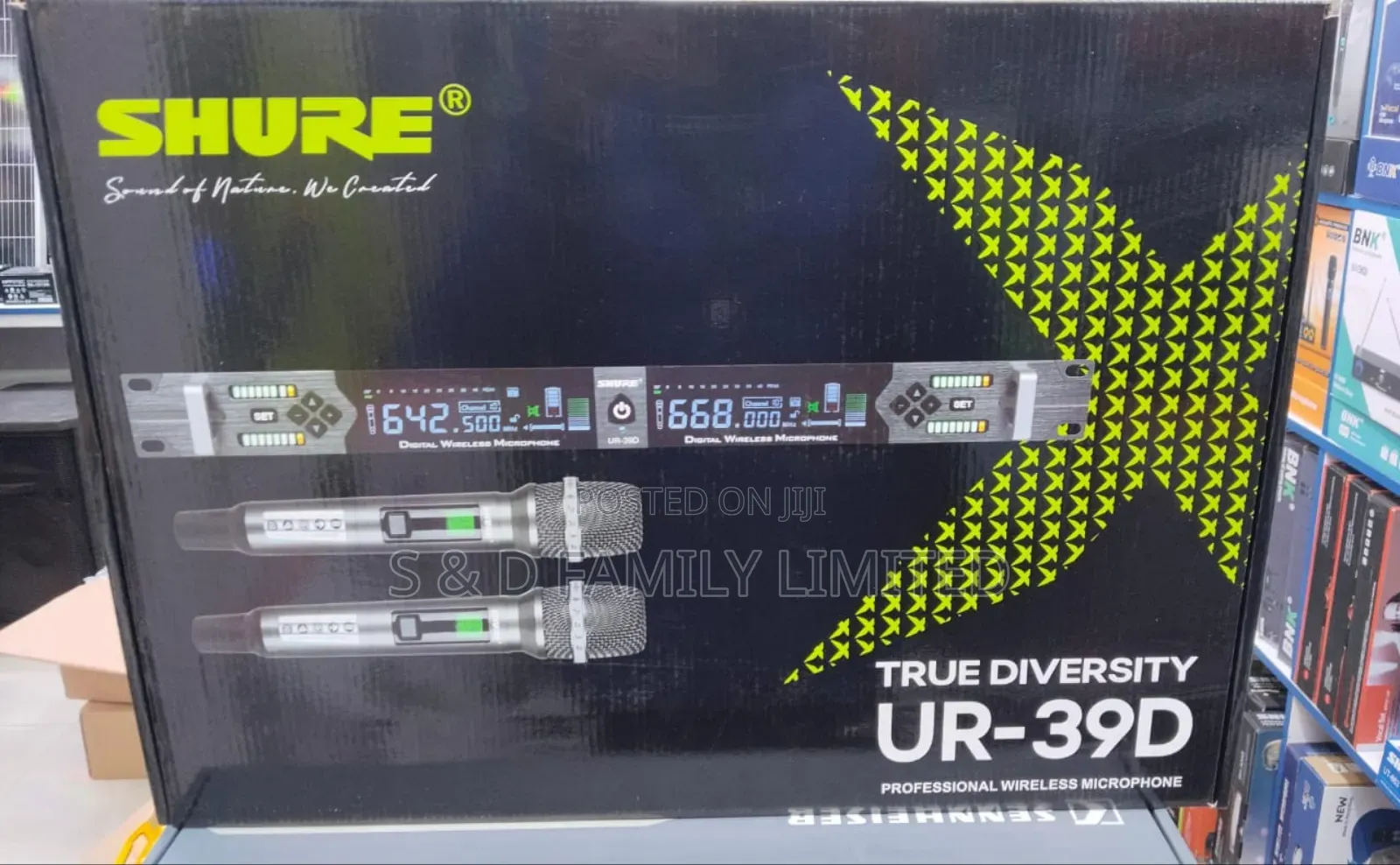 Shure Ur-39d Wireless Microphone