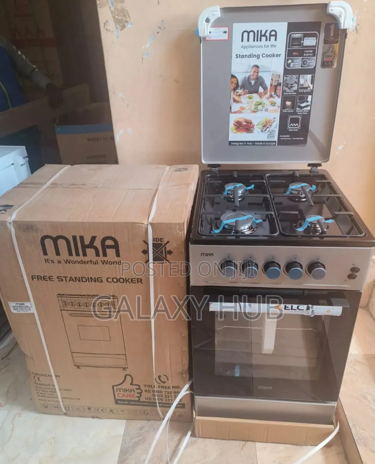 Mika Full All Gas Free Standing Gas Cooker-50*60