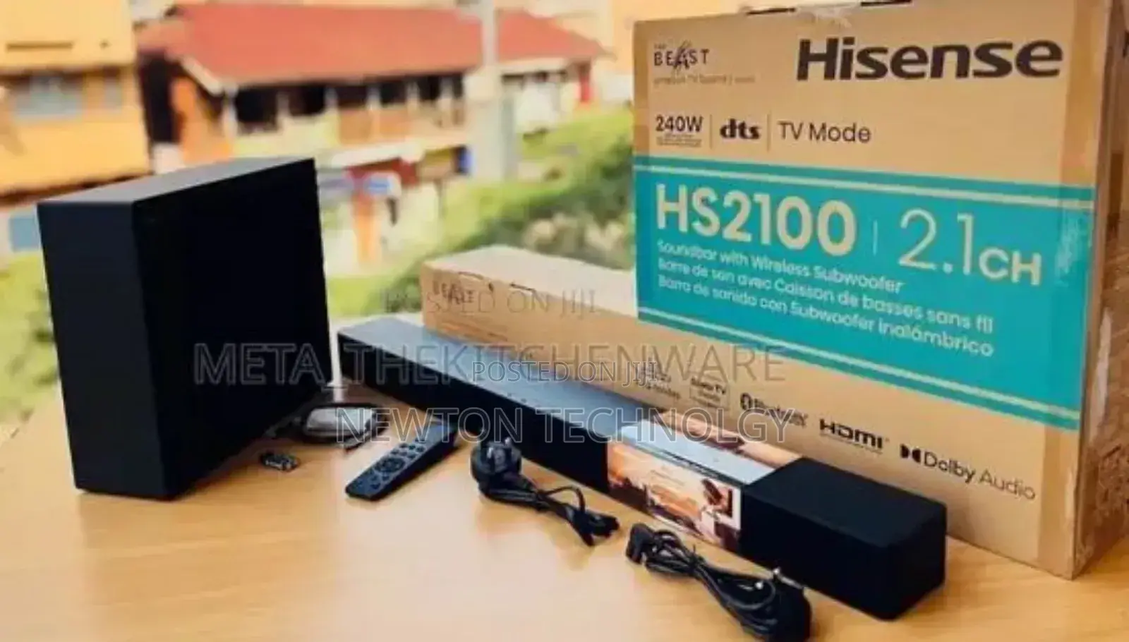 2.1 Ch Hisense Soundbar