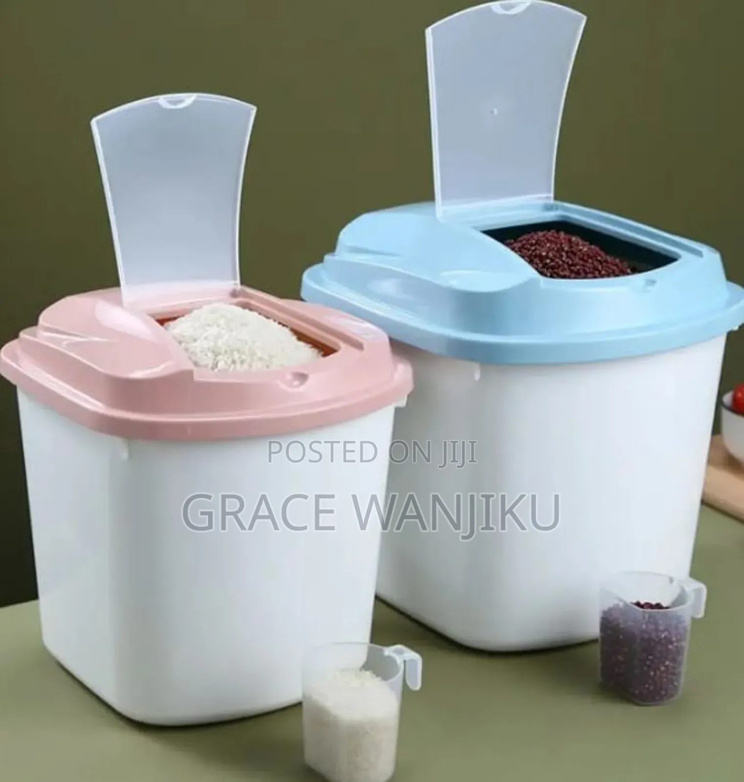 Plastic Rice Bucket