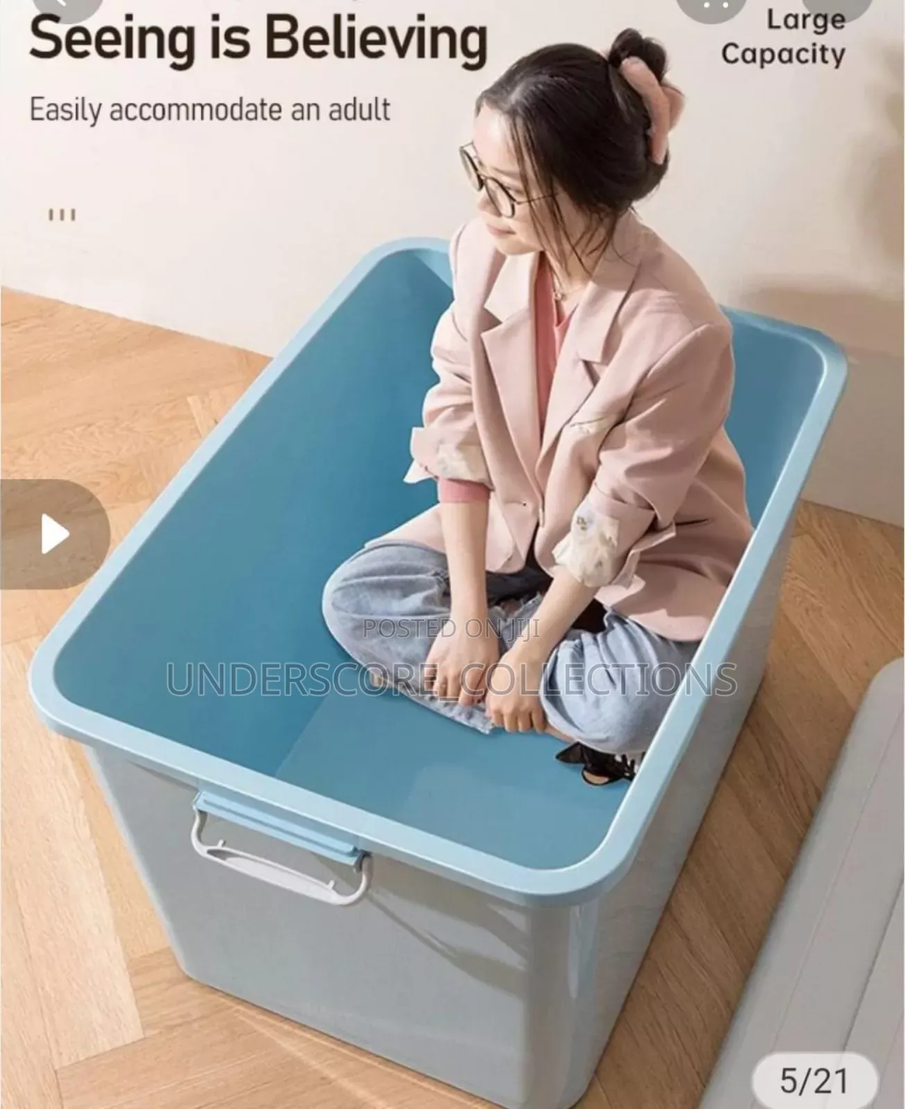 250l Plastic Storage Box