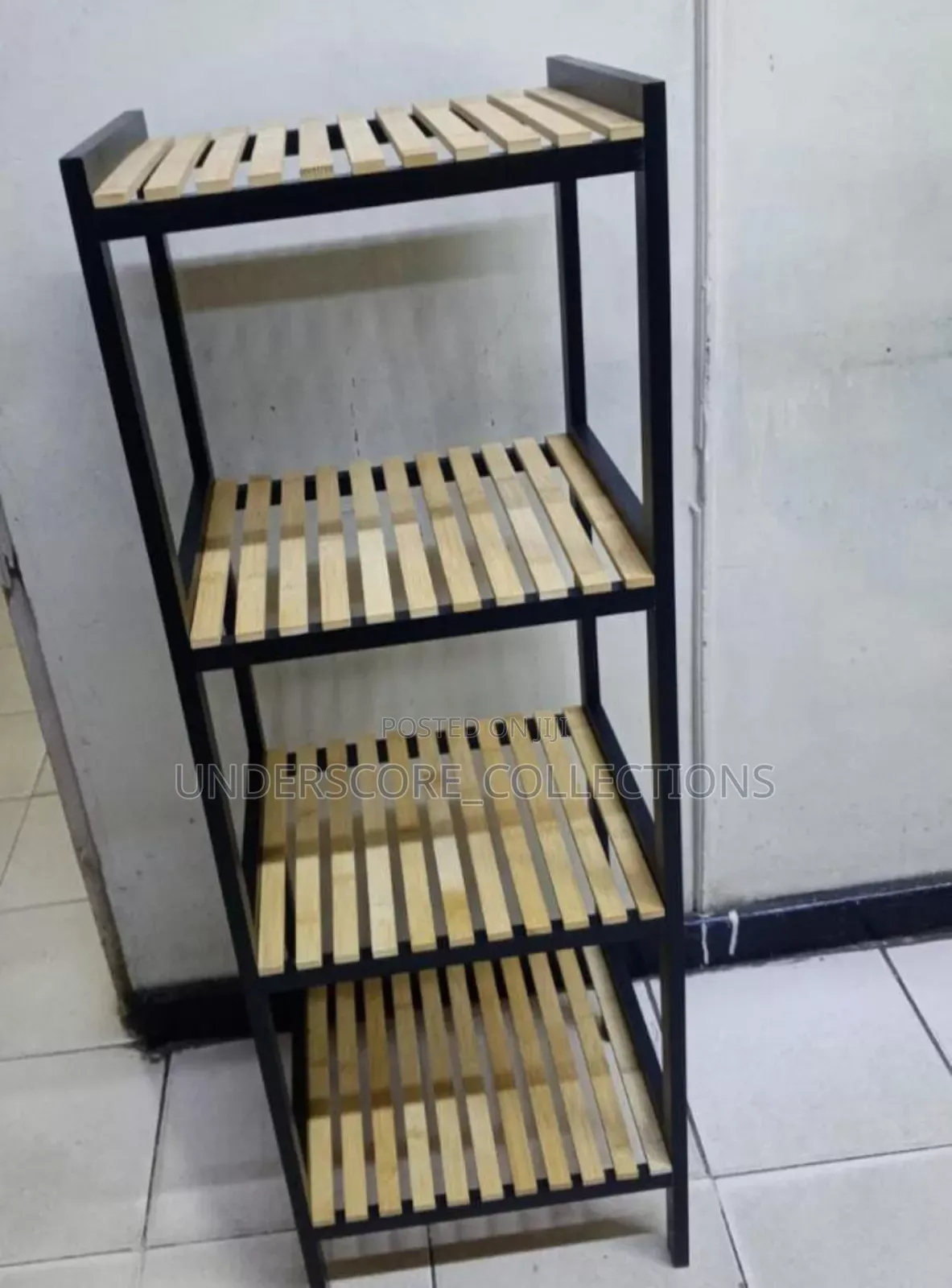 4 Tier Bamboo Rack