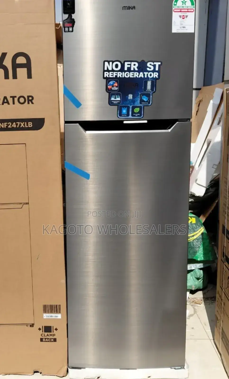 Mika 247l Top Mount Freezer Two *Door* Refrigerator M247l