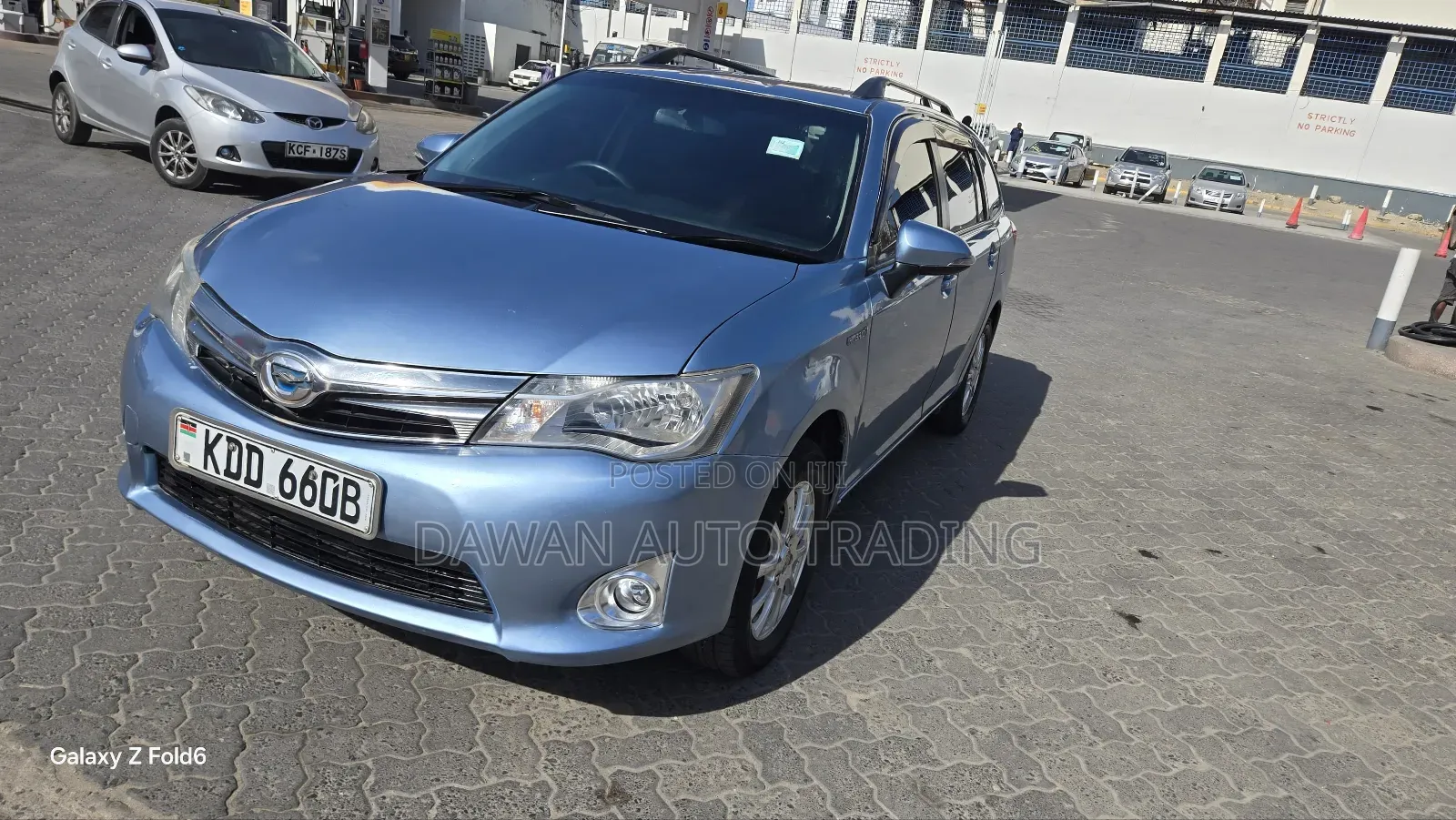 Toyota Corolla Fielder 2014 Blue