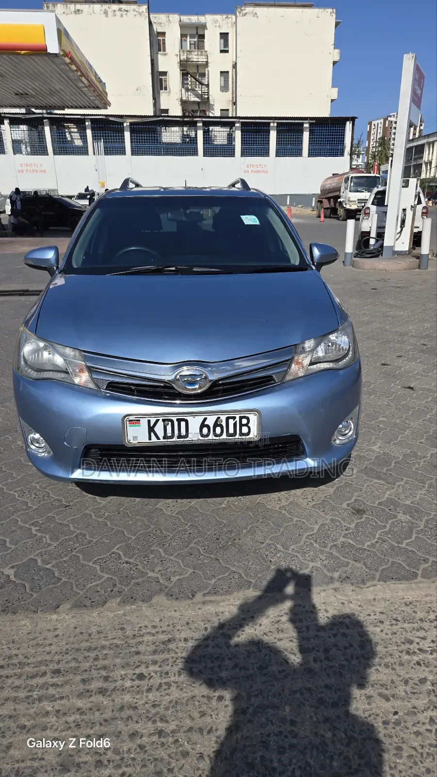 Toyota Corolla Fielder 2014 Blue