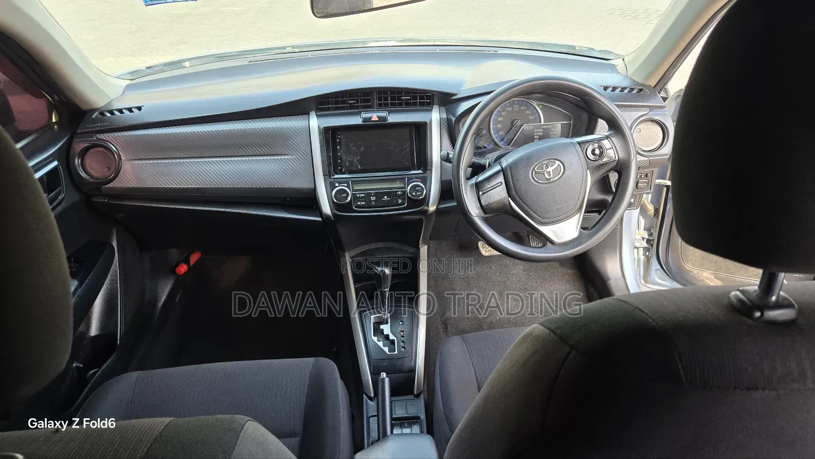 Toyota Corolla Fielder 2014 Blue