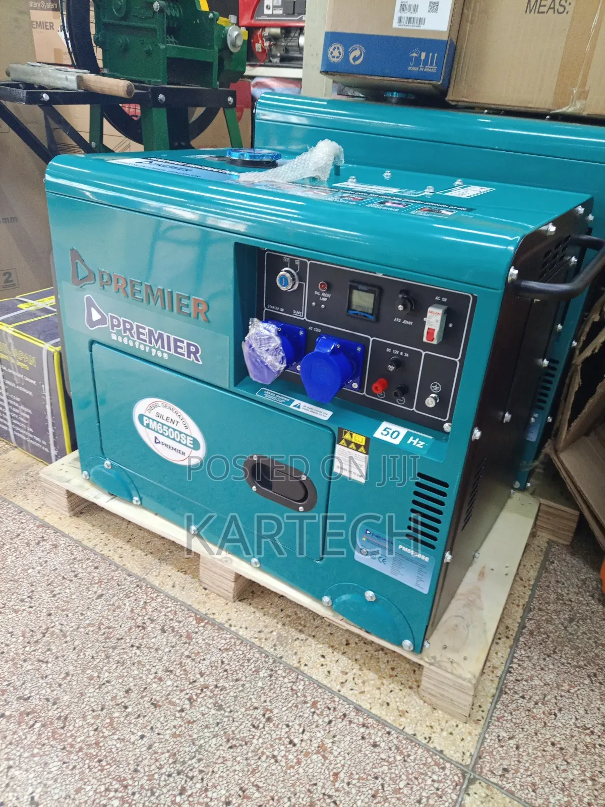 Premier Pm6500se 6.6kva 5kw Silent Diesel Generator.