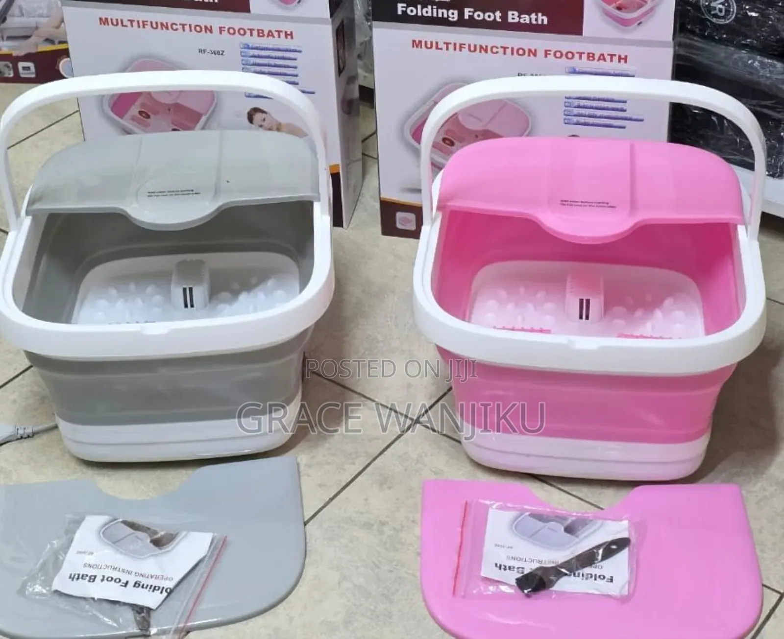 Folding Foot Bath Massager*