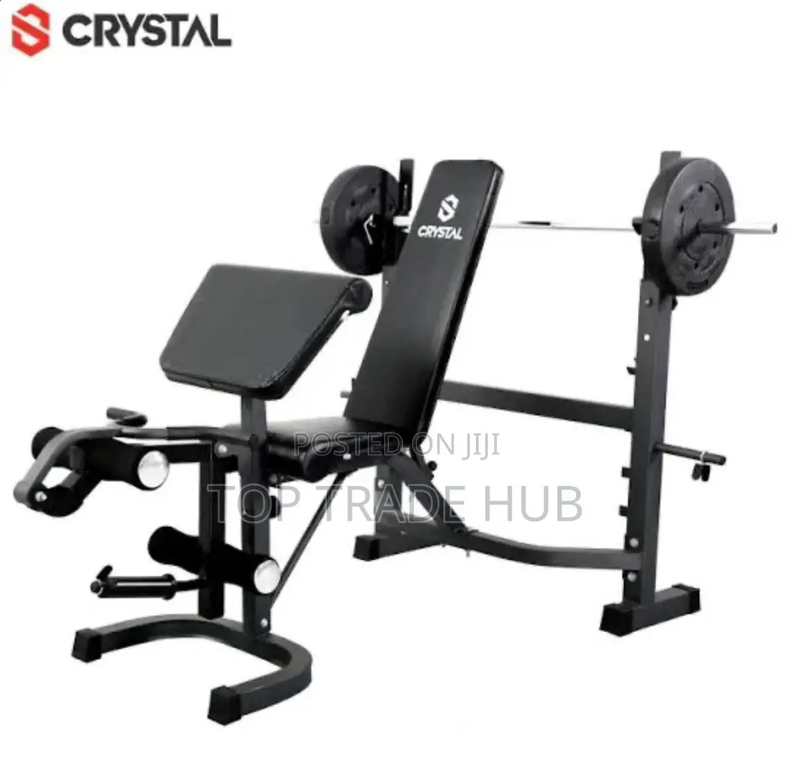 Heavy Duty Multifunction Crystal Weight Bench Adjustable