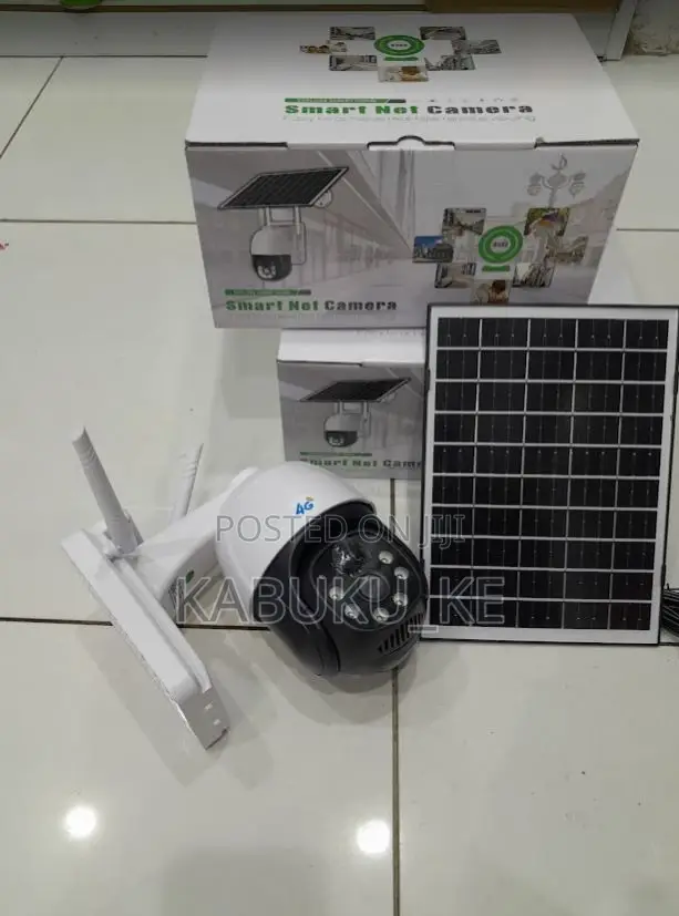 V380 Pro Single Lens 4g Simcard Solar Camera Full Color