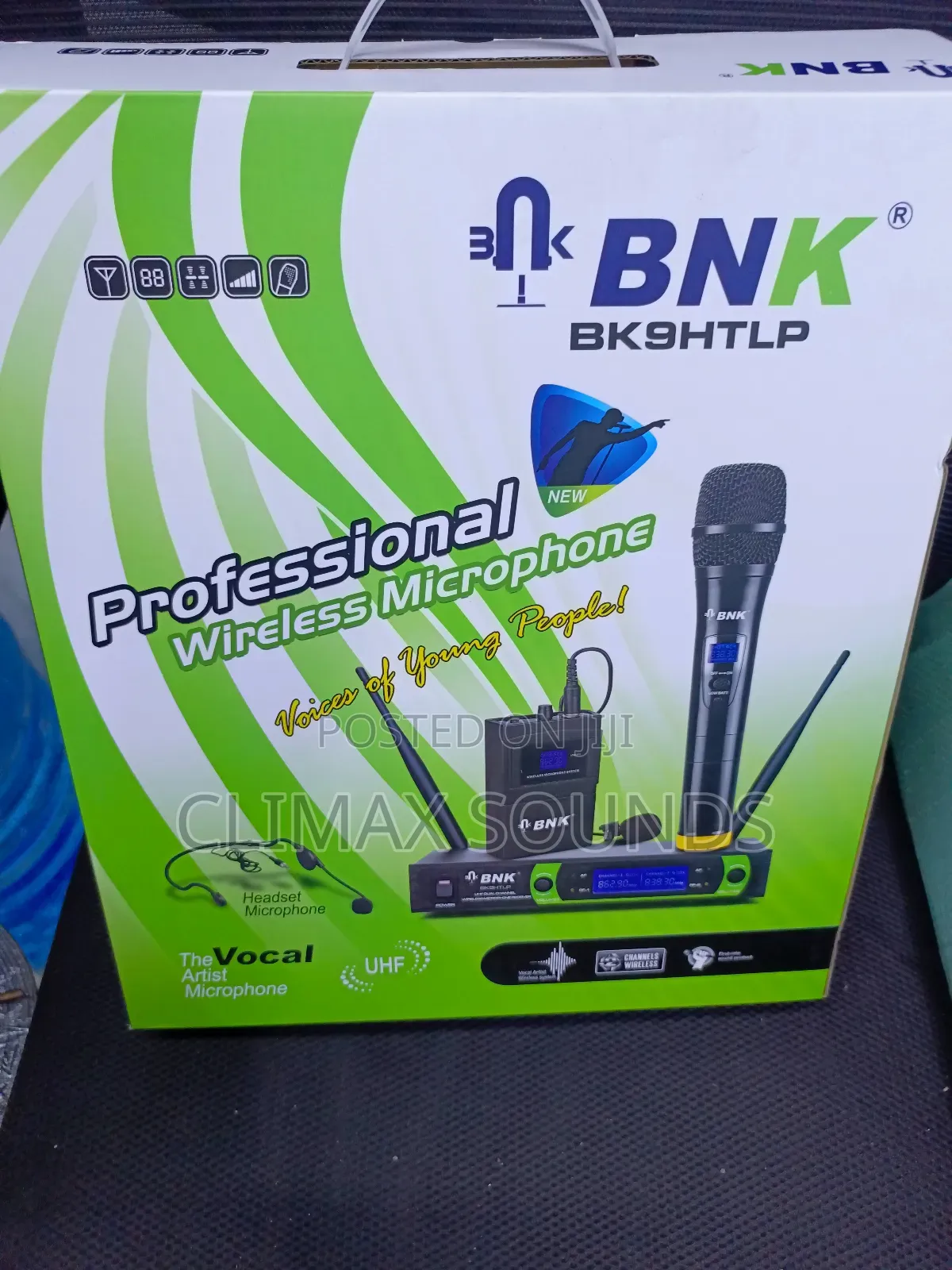 Wireless Microphone 3(1) Bnk