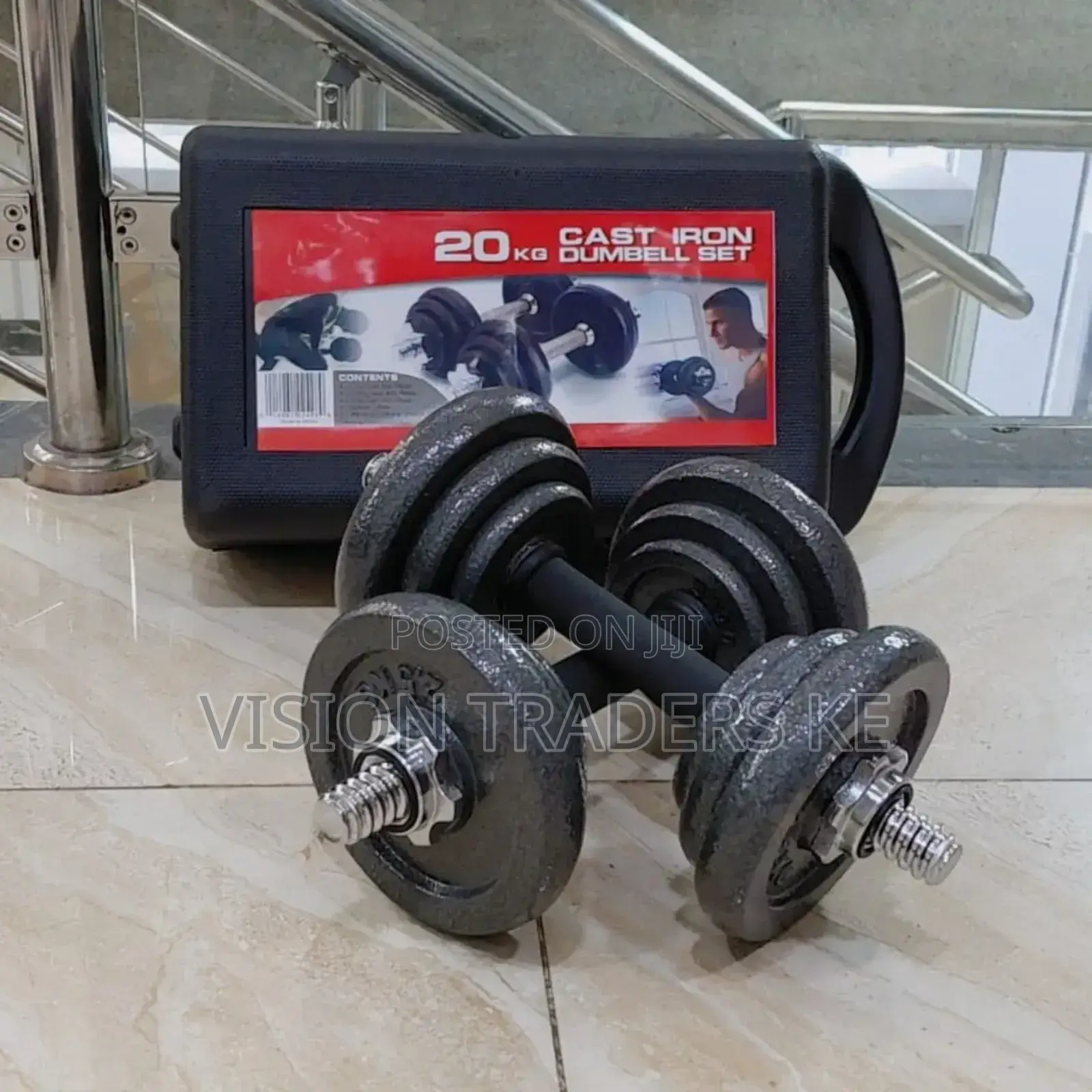 20kg Adjustment Dumbell With Case