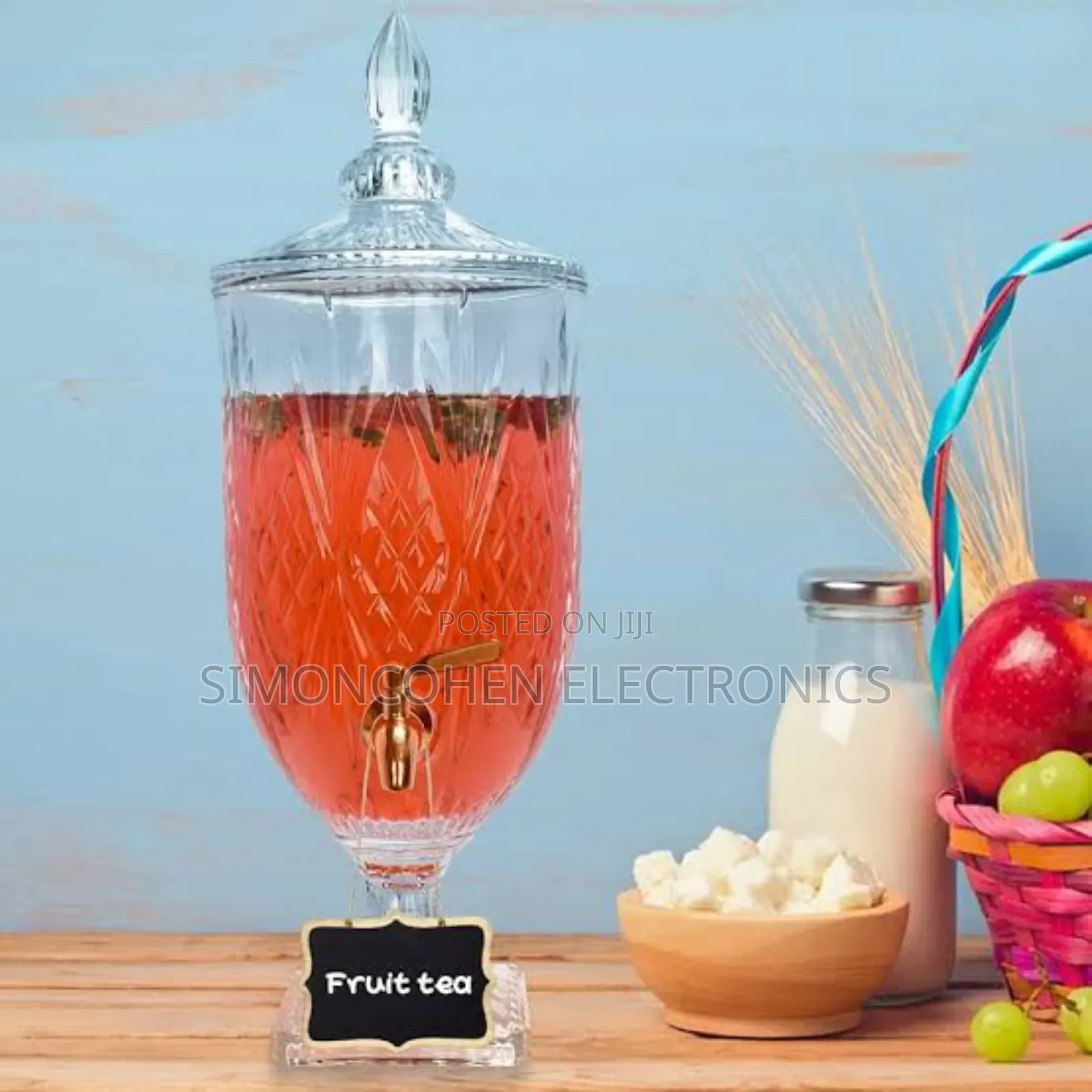 Glass Juice Dispenser 3l