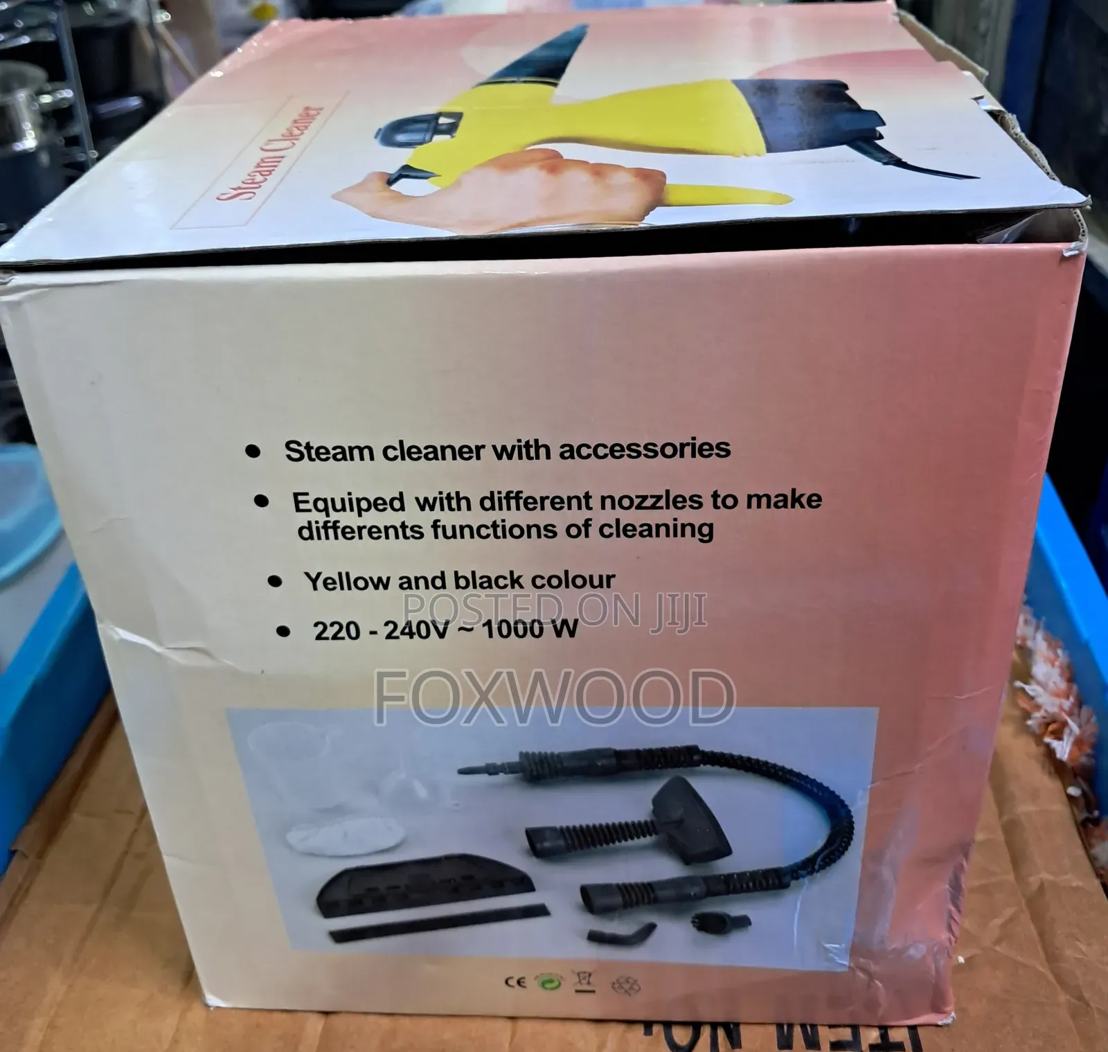 Handheld Pressurized Steam Cleaner