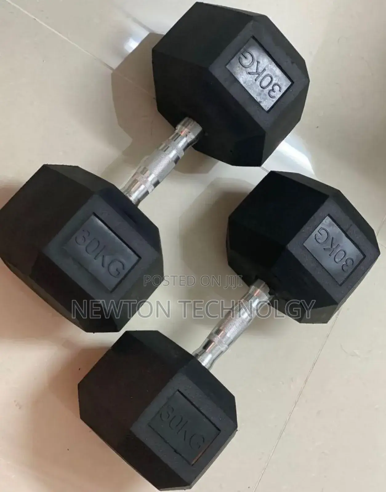 30kgs Hexagon Dumbbells