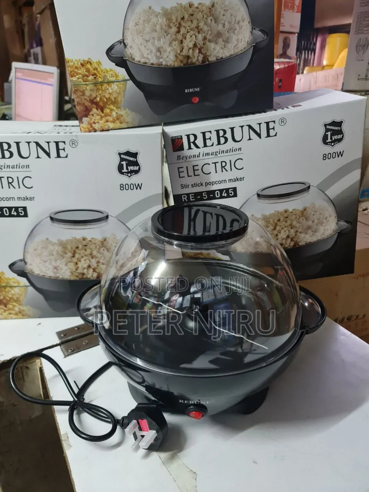 Rebune Electric Popcorn Maker