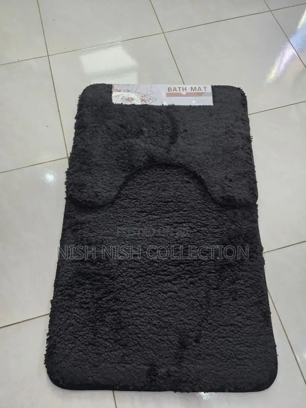 2pcs Ultra-Soft Plush Bath Mat Set