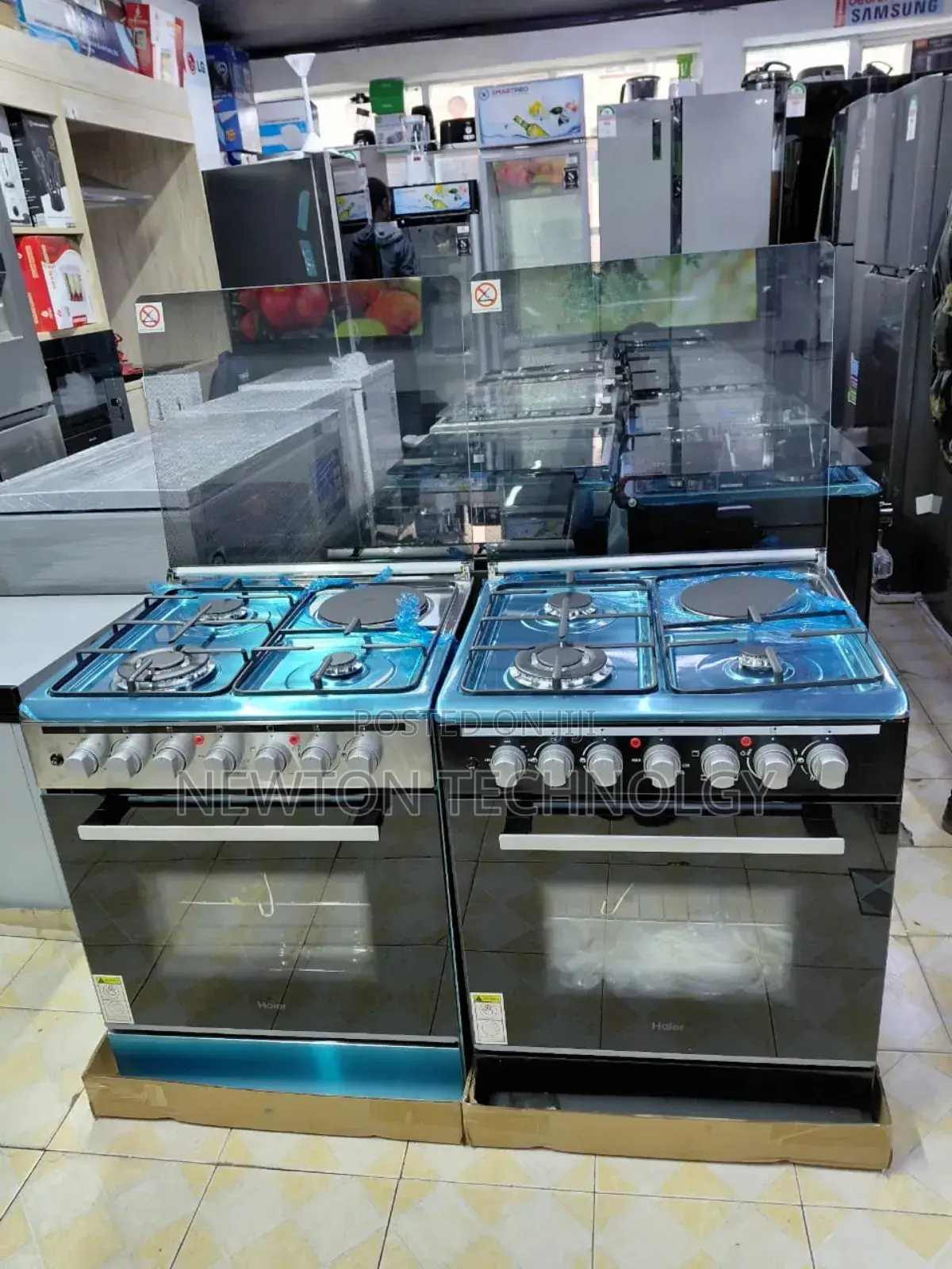 Haier 60 by 60 3+1 With Wok Burner and Gas Sensor