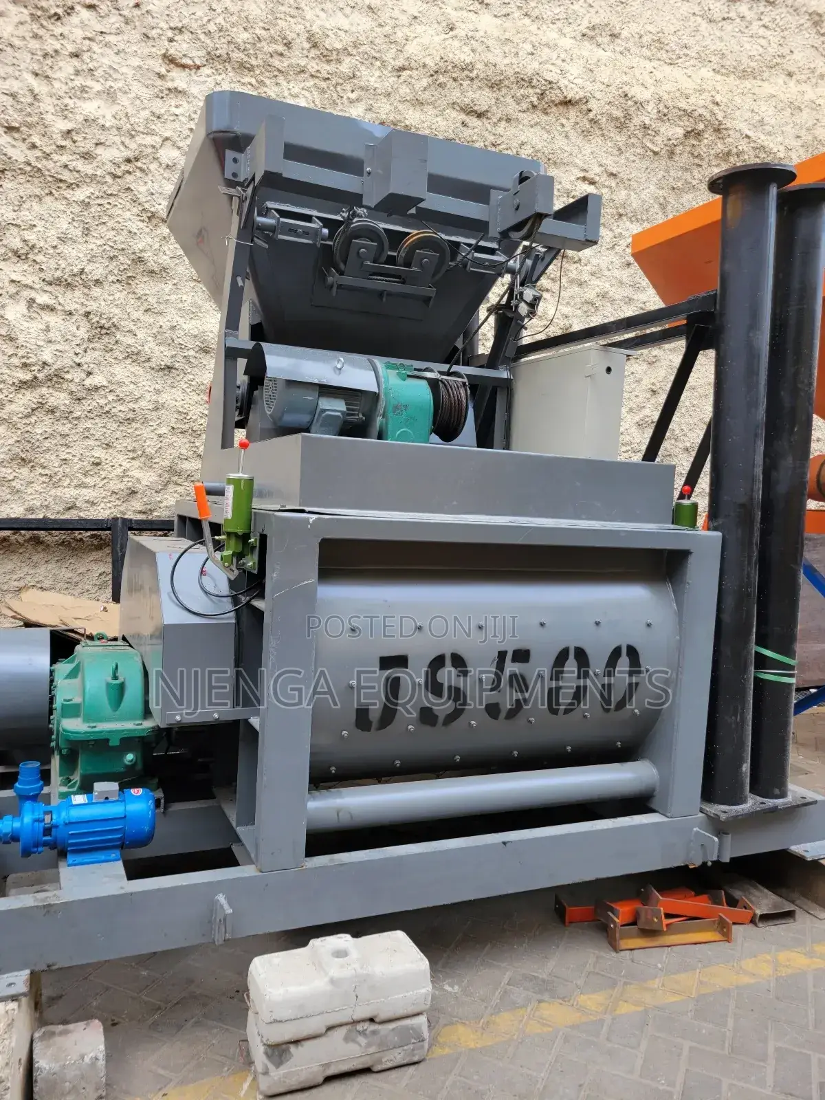 Titan Heavy Duty Electric Concrete Mixer Js500