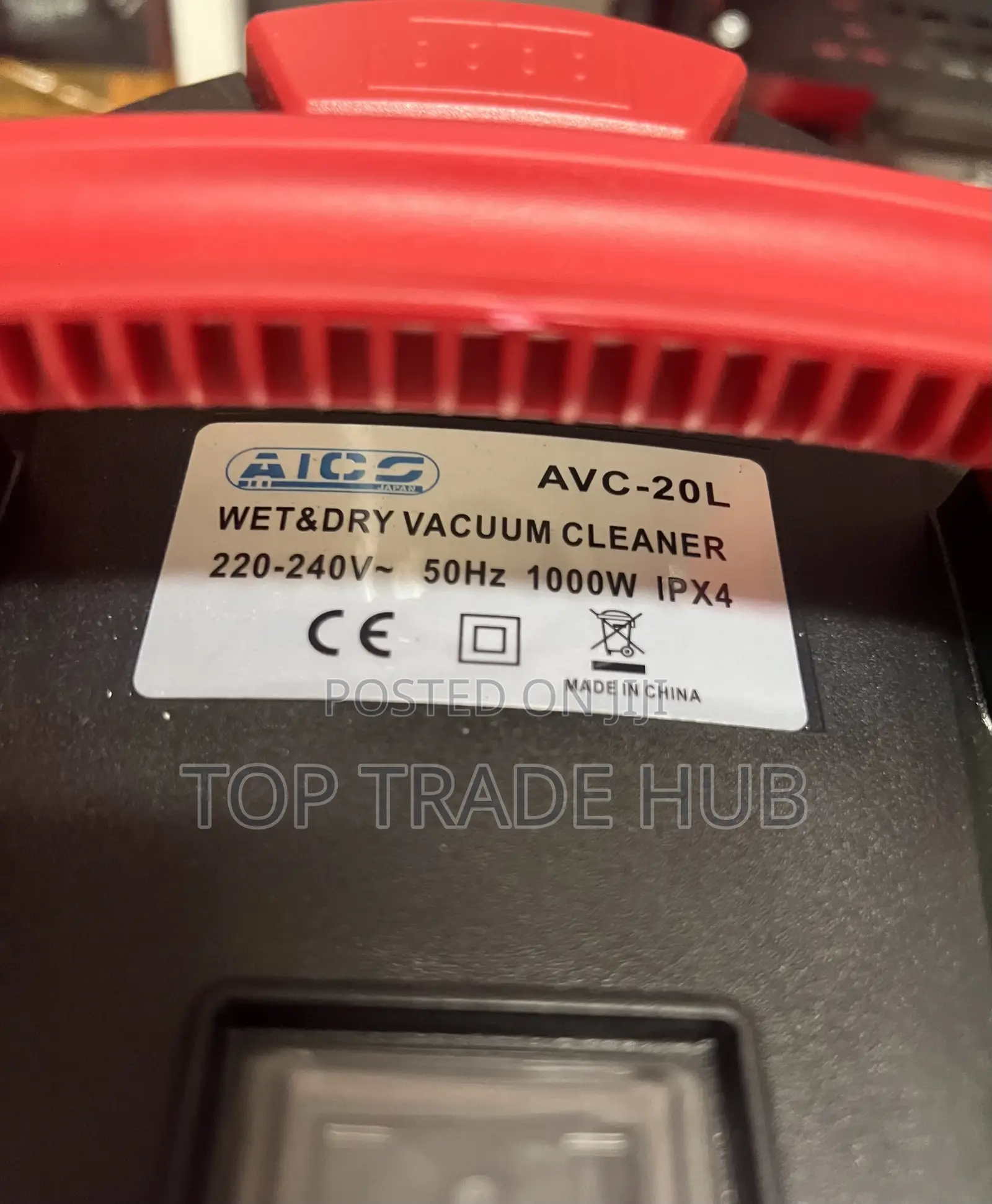 Aico Avc-20l Wet/Dry Vacuum Cleaner 1000watts