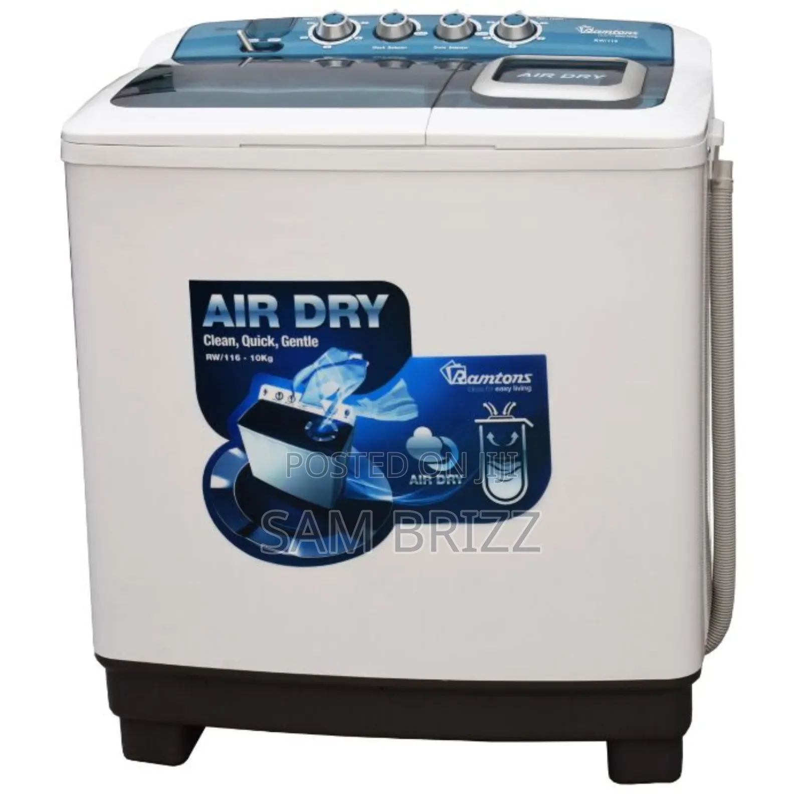Ramtons Washing Machine 10kgs