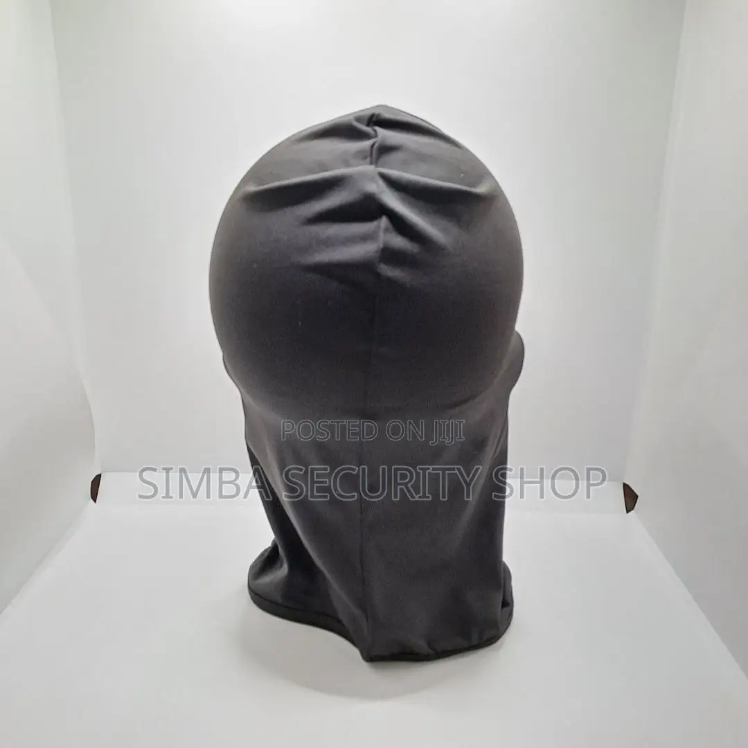Black Balaclava Face Mask With Filter Anti Smoke Dust Uv